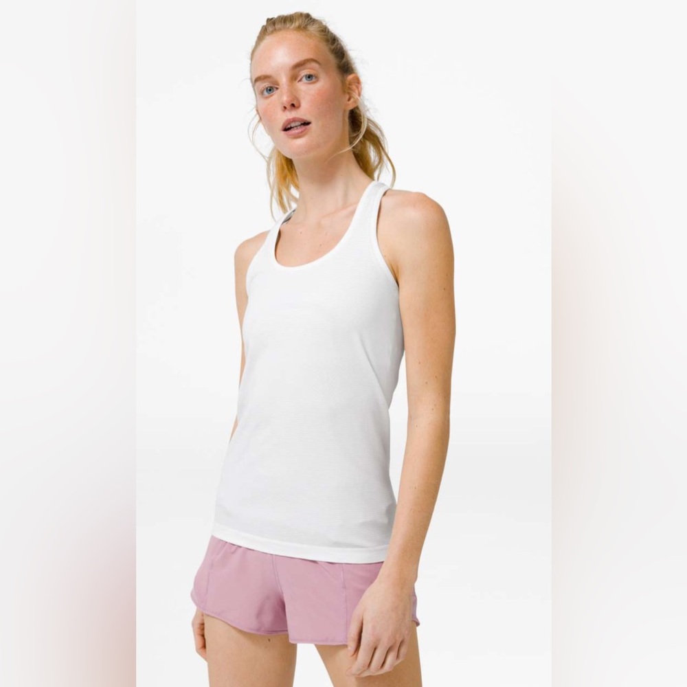 Lululemon Swiftly Tech Racerback 2.0 in White